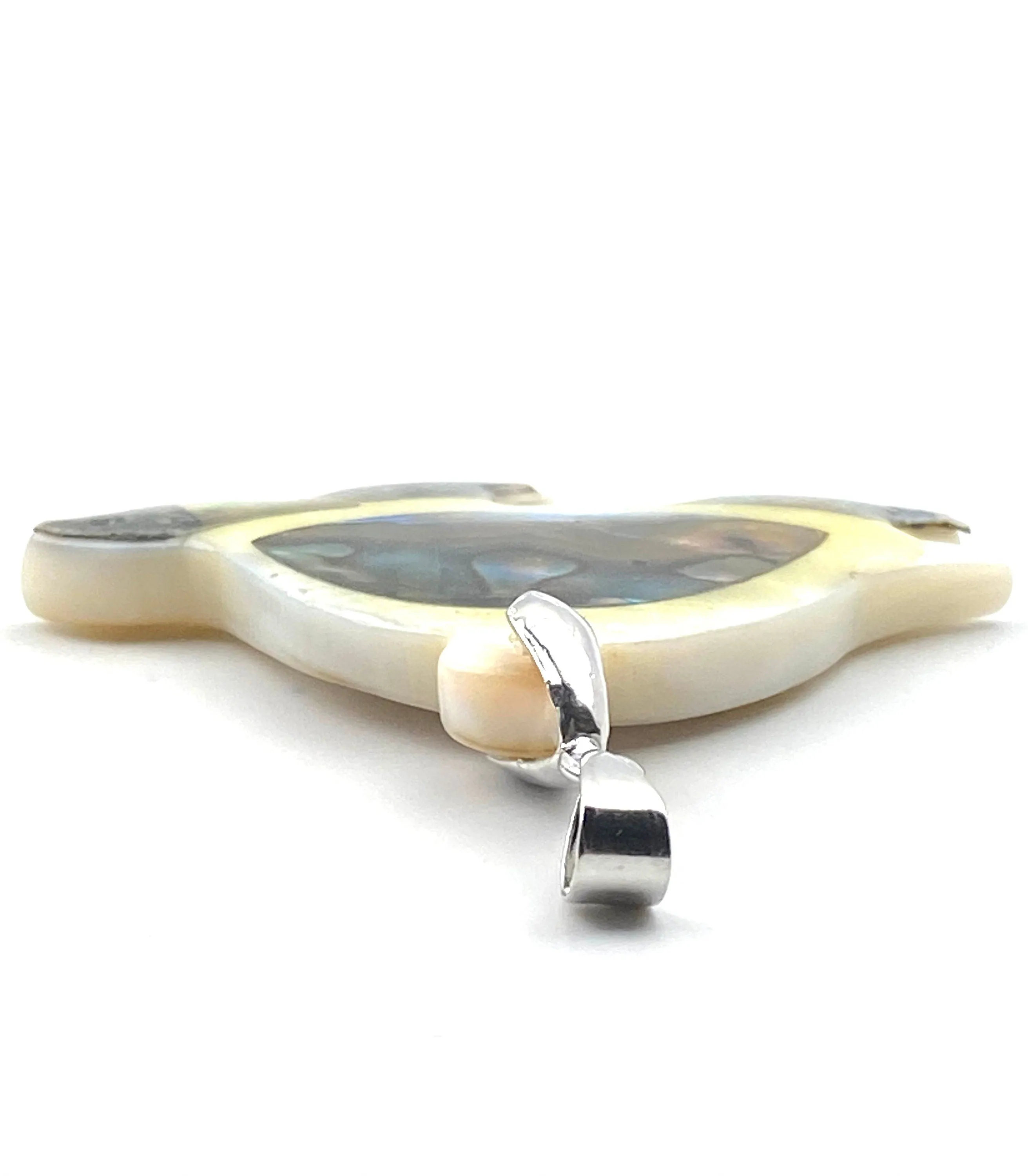 Turtle abalone mother of pearl pendant, SKU#M923