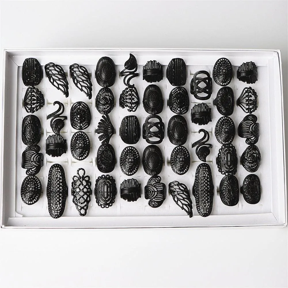 Vintage Boho Ring Set 20pcs