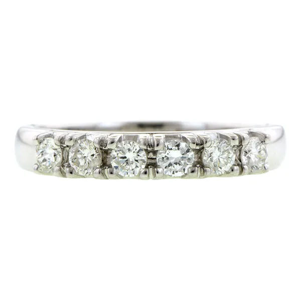 Vintage Diamond Wedding Band Ring