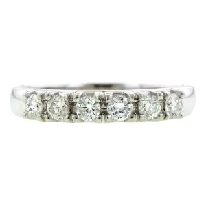 Vintage Diamond Wedding Band Ring