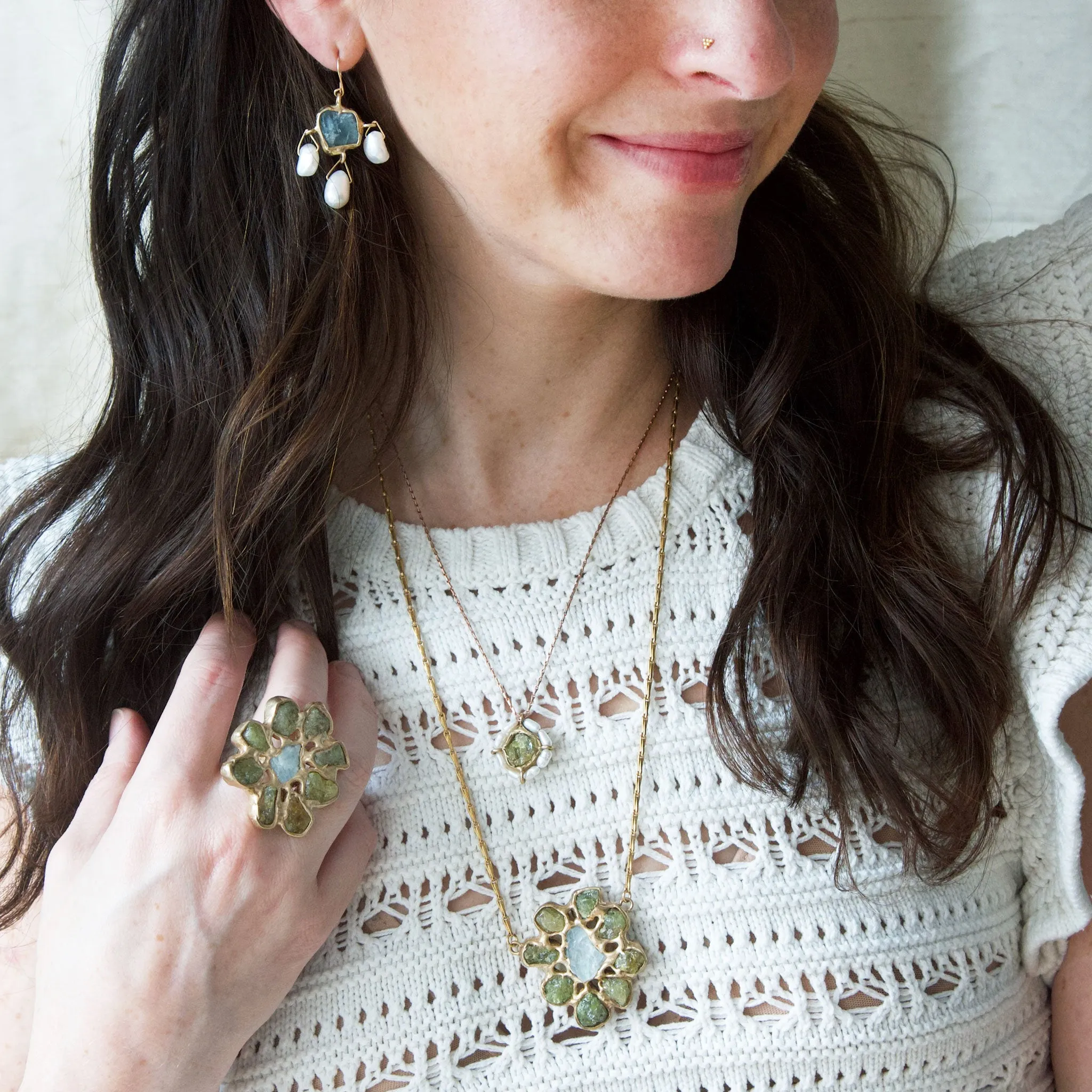 Water Lily Pendant