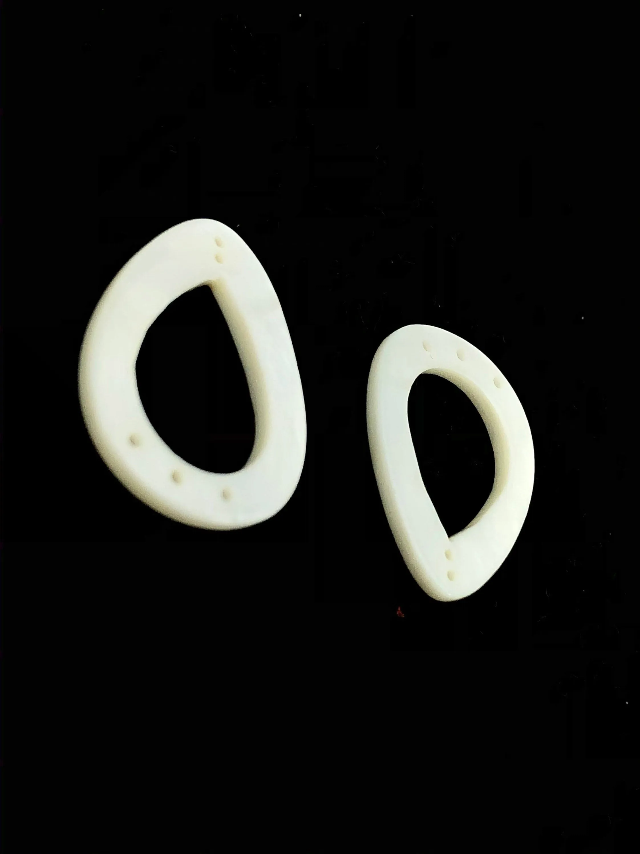 White South Sea Mother Of Pearl Beads Sku#M582