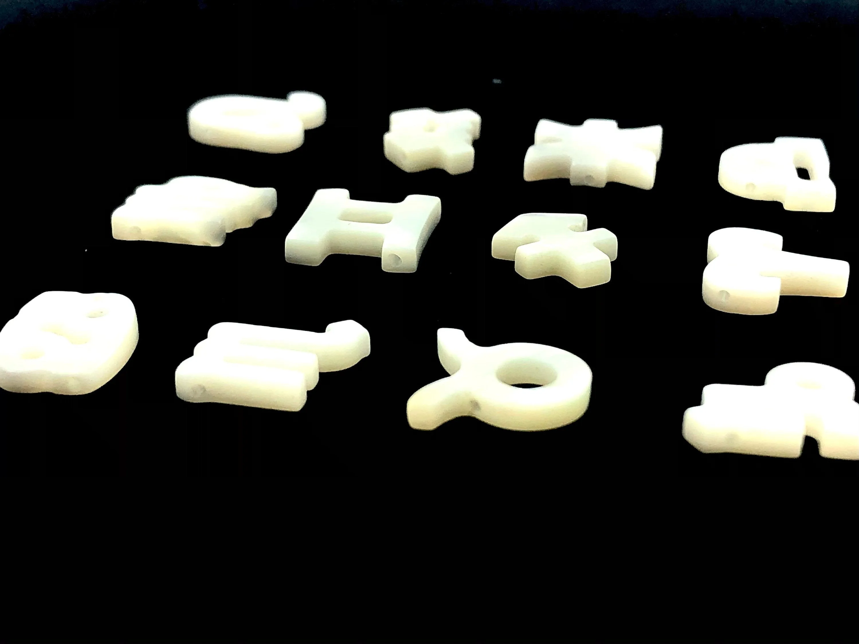 White South Sea Mother Of Pearl Horoscope Signs Sku#M231