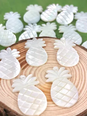White South Sea Mother Of Pearl Pineapple Sku#M493