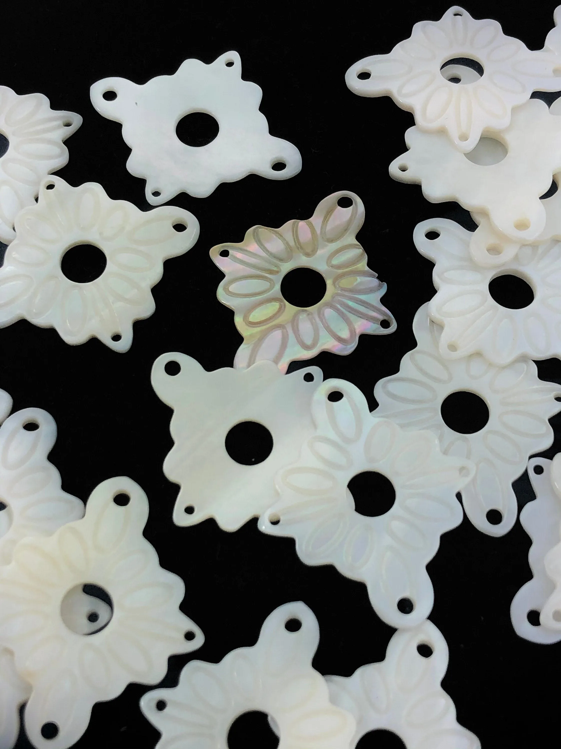 White South Sea Mother Of Pearl Star Sku#M594