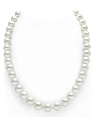 White South Sea Pearl Necklace, 9.0-11.0mm - AAA/AAAA Quality