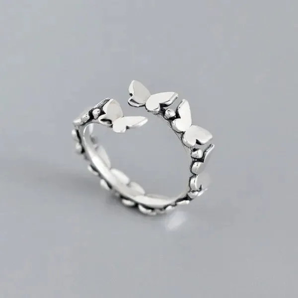 Women's Geometric Zircon Round Ring