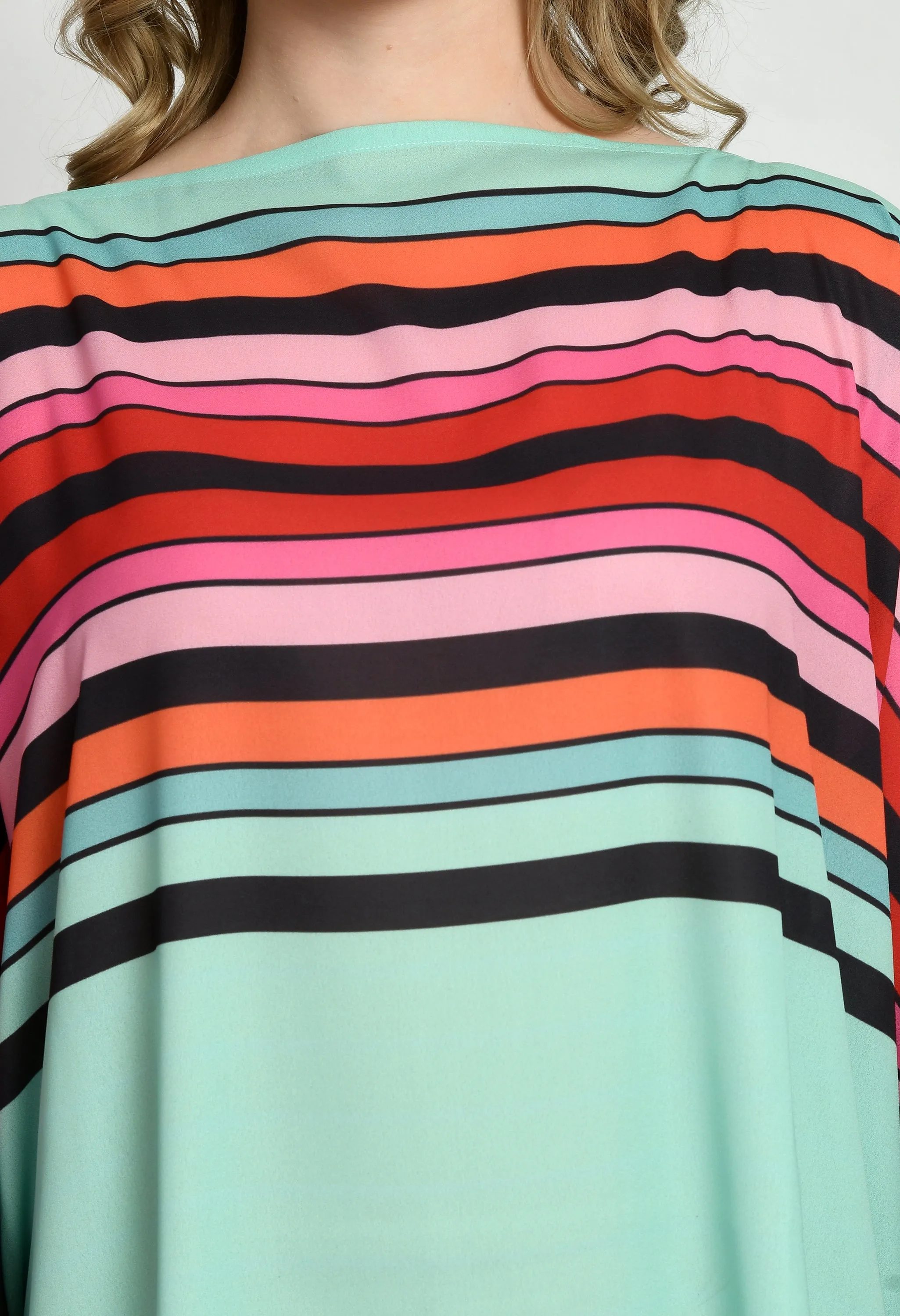 Wonder Rings Short Kaftan Dress