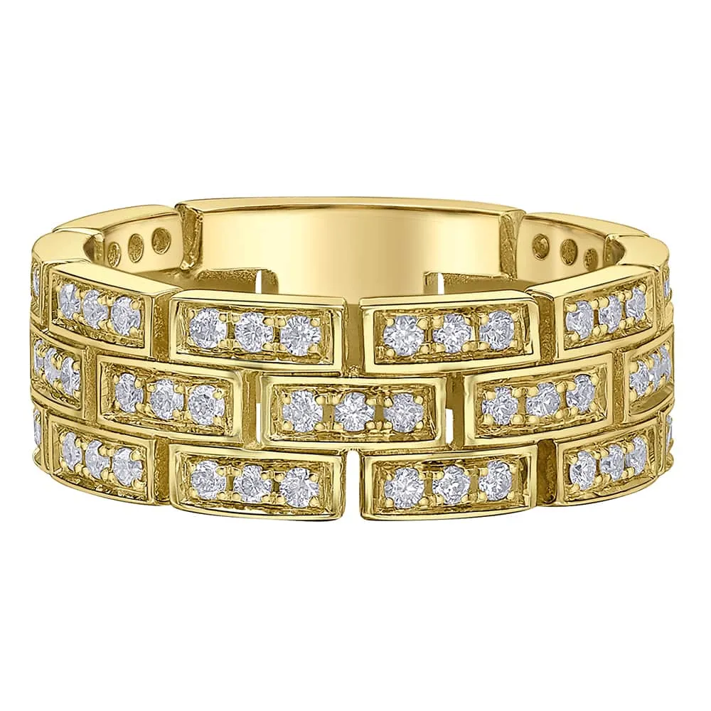 Yellow Brick Road Diamond Ring