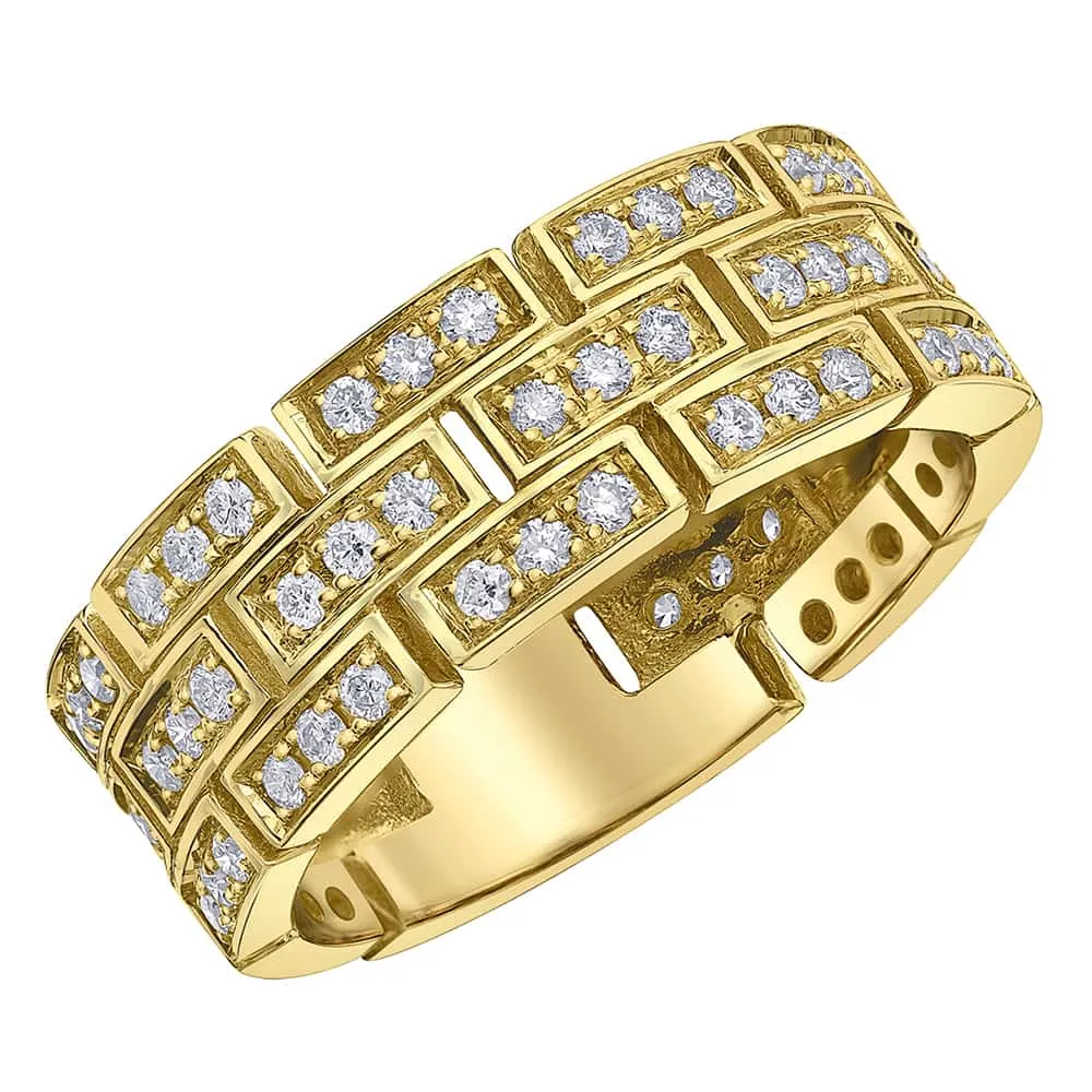 Yellow Brick Road Diamond Ring